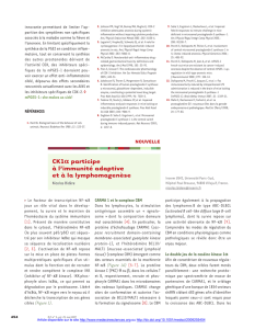 CK1α participle à l`immunité adaptive et à la - iPubli