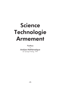 Science Technologie Armement - Michel Delord