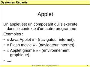 Cours 4 - Applet