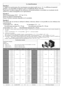 Le transformateur