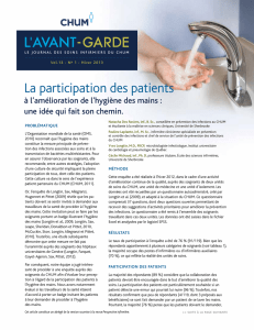 La participation des patients