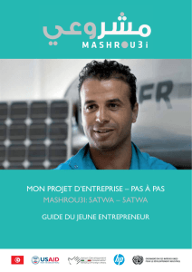 Guide du jeune entrepreneur - Système des nations unies en Tunisie
