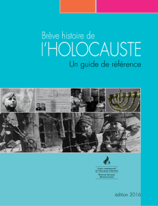 Brève histoire de l`Holocauste - Musée de l`Holocauste Montréal
