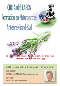 CNR Naturopathie Iridologie