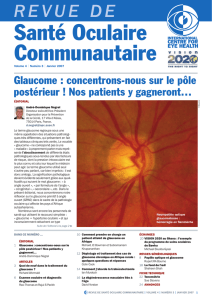 Santé Oculaire Communautaire - Community Eye Health Journal