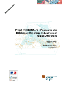 Rapport de l`étude PROMINAUV - DREAL Auvergne-Rhône