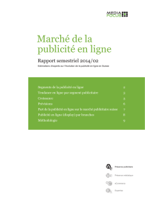 Marché de la publicité en ligne