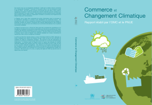 Commerce et Changement Climatique - UNEP