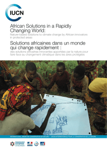 African Solutions in a Rapidly Changing World