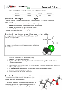 DS 3 - atomes, ions et molécules