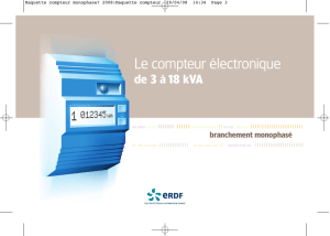 Le compteur électronique