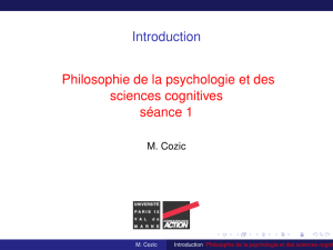 Introduction 1cm Philosophie de la psychologie et des sciences