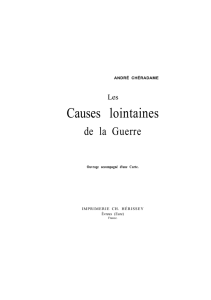 Causes lointaines