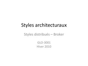 Styles architecturaux