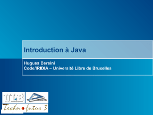 Introduction à Java