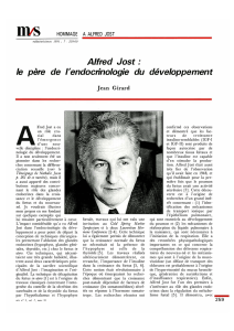Alfred Jost : le père de l`endocrinologie du - iPubli