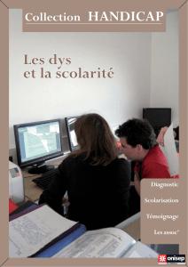 Les dys et la scolarité