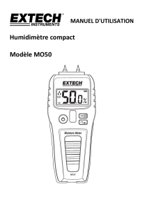 Humidimètre compact Modèle MO50