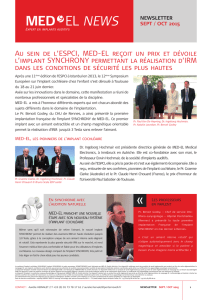 notre newsletter - Institut Francilien d`Implantation Cochléaire