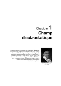 Champ électrostatique