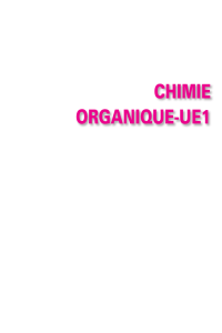 CHIMIE ORGANIQUE-UE1