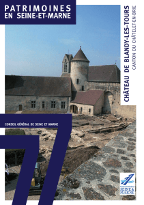Présentation détaillée du château de Blandy-les-Tours