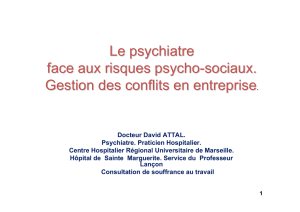 Le psychiatre face aux risques psycho