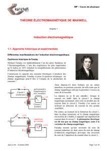 Induction électromagnétique