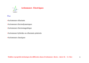 Modèles et propriétés intrinsèques des différentes