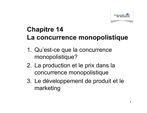 cours-Concurence Monopolistique