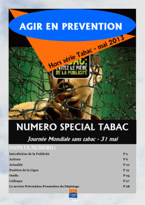 agir en prevention numero special tabac