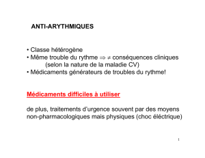 Antiarythmiques
