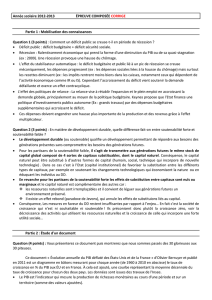 Année scolaire 2012-2013 ÉPREUVE COMPOSÉE