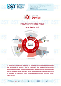 DOCUMENTATION TECHNIQUE SmartDevice V1.5