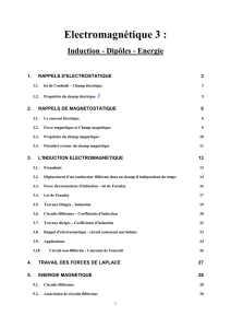 Electromagnétique 3 :