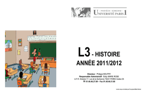 BROCHURE L3 2O11