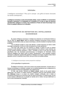 L`IE ? Plus qu`un concept : une grille de lecture