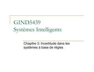 GIND5439 Systèmes Intelligents