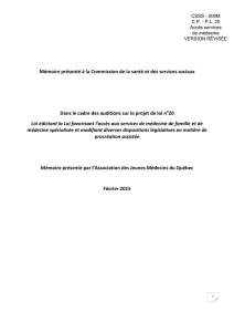 Association des jeunes médecins du Québec (PDF, 680 ko)