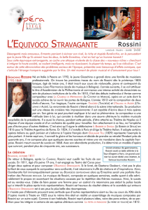 L`Equivoco Stravagante (Gioachino Rossini)