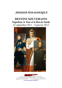 destins souverains - Palais de Compiègne