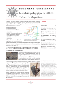 Magnétisme - Synchrotron SOLEIL