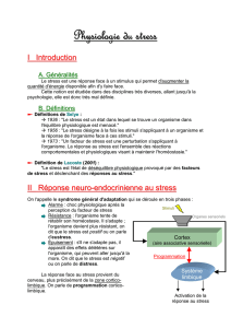 Physiologie du stress - Pages Persos Chez.com