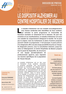 DP Alzheimer - Centre Hospitalier de Béziers