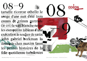 Direction Olivier Py Théâtre de l`Odéon 6e – Ateliers Berthier 17e 01