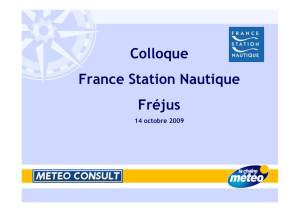 Colloque France Station Nautique Fréjus