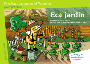 Ec jardin - Pays Haut Languedoc et Vignobles