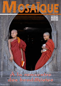 À la rencontre des bouddhistes
