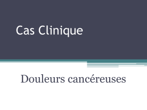 Cas Clinique