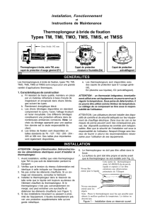 TM, TMI, TMO, TMS, TMIS, TMSS - Electric Heaters (French version